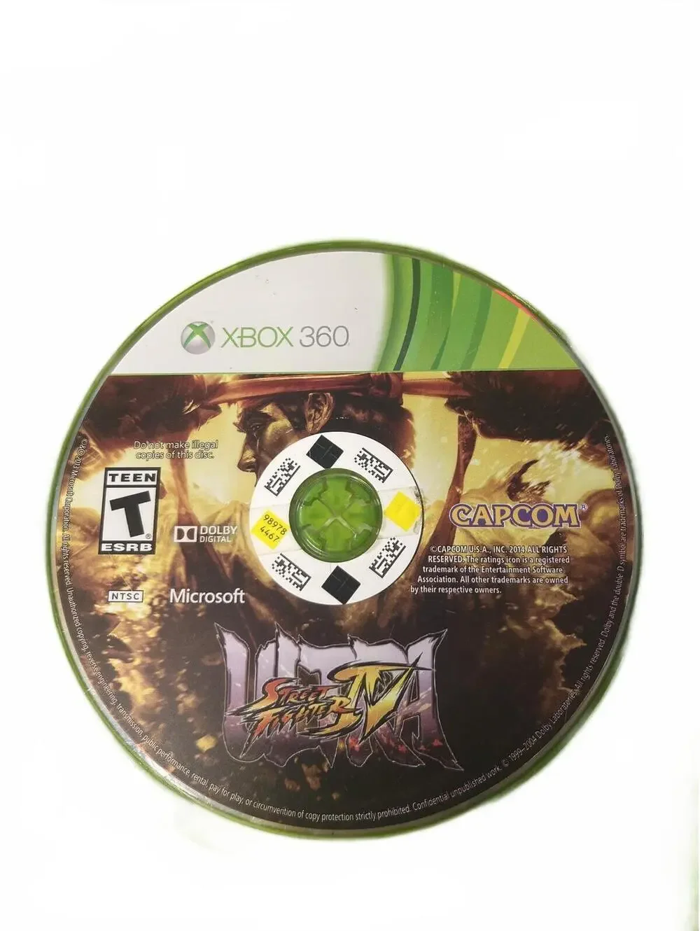 Xbox 360 Games 3 Disc Lot- Fable III Assassin's Creed Brotherhood Street Fighter